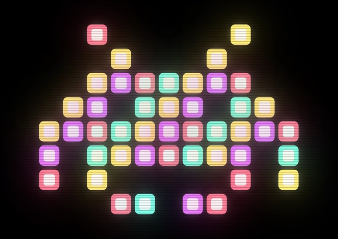 Neon Invader